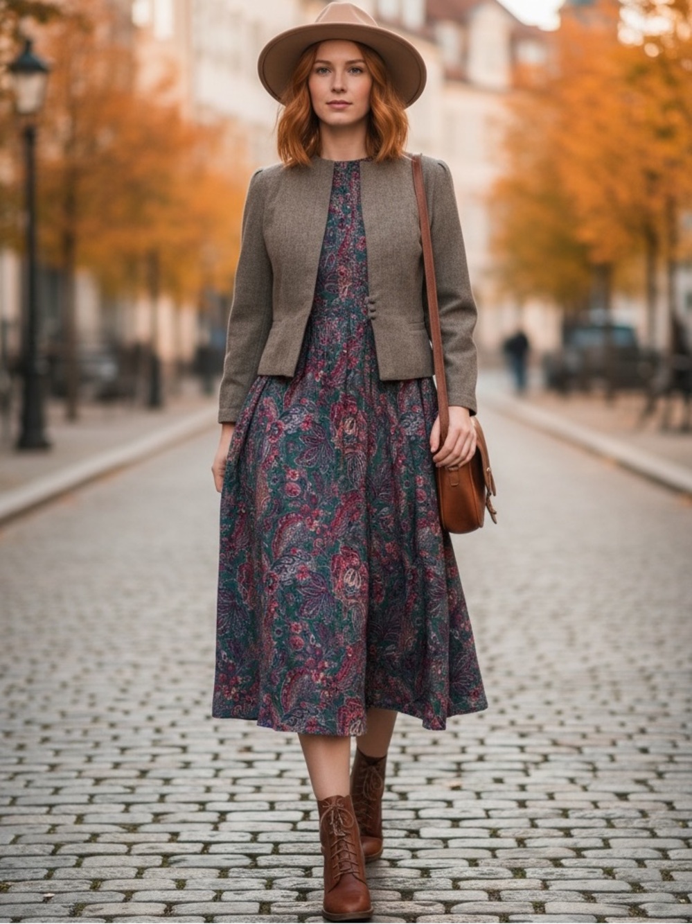 1940s Jay Jacobs tweed blazer